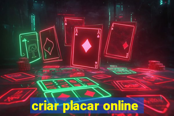 criar placar online